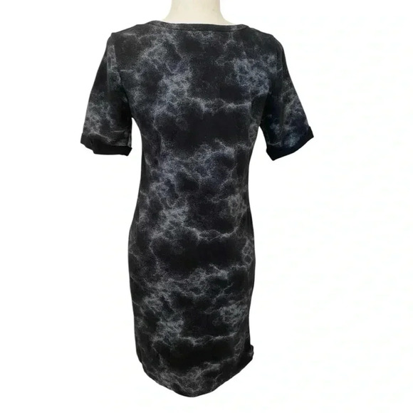 Womens Maidens Distressed Tie Dye Skeleton Indian Chief Dress - Picture 3 of 6